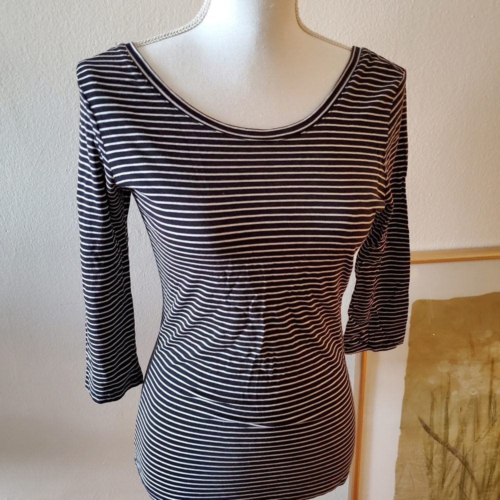 Boden Ballet Striped Tee